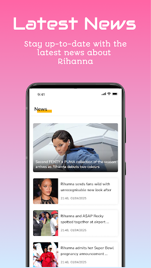 Rihanna Lyrics Screenshot 3