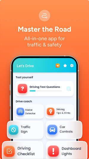 Let’s Drive－Theory Test, Radar Screenshot 0