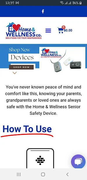 Home and Wellness Screenshot 0