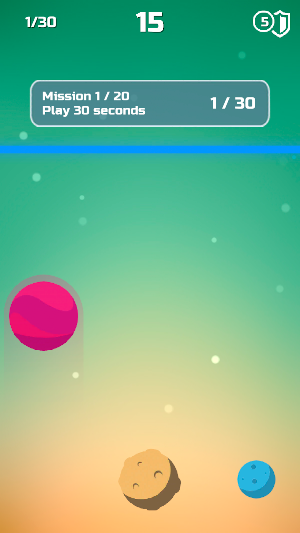Space Hero: Line Challenge Screenshot 1