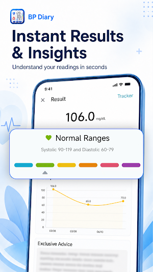 BP Diary - Blood Pressure Screenshot 1