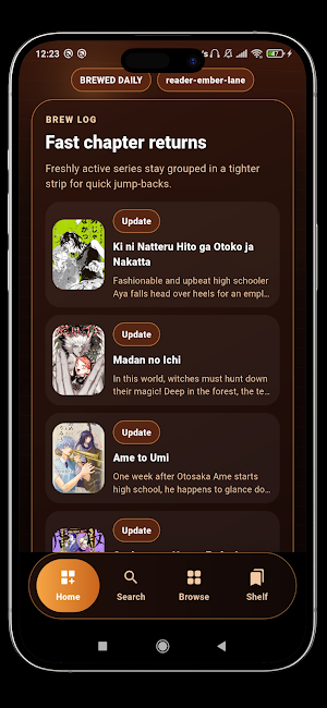Manga coffee : Manga & Comics Screenshot 0
