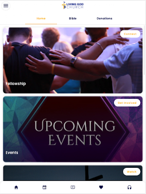 Living God Church Screenshot 3