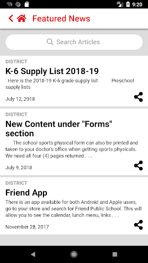 Friend Public Schools Screenshot 2