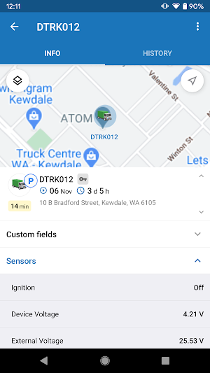 Trackd Mobile Screenshot 1