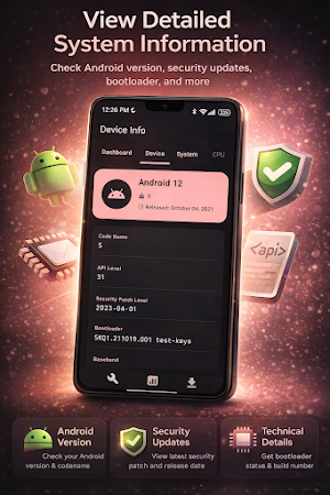 Device Info CPU & System Stats Screenshot 1