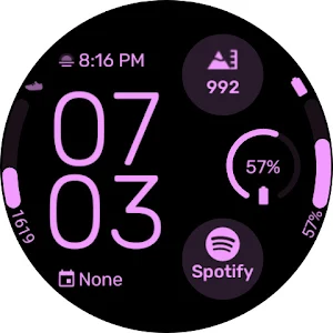 Polar - Wear OS Watchface Screenshot 1
