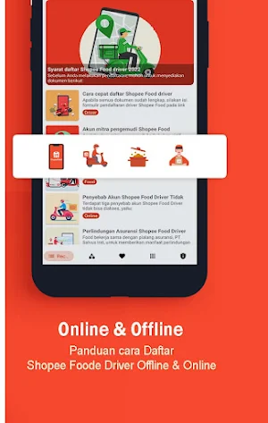Cara Daftar Shopee Food Driver Screenshot 1