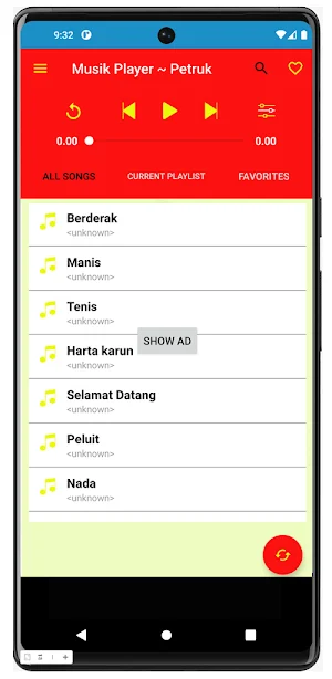 Musik Player  ~ Petruk Screenshot 0