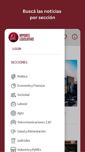 Appdate Legislativo Screenshot 1