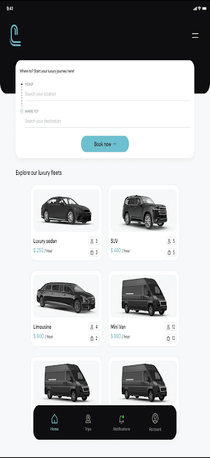 Chauffey Passenger Screenshot 1