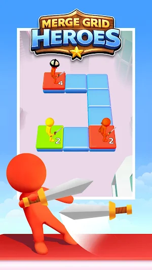 Merge Grid Heroes Screenshot 0