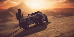 6x6 Off Road Mud Trucks Driving Desert Cars Racing Screenshot 1