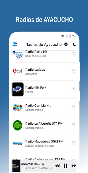Radios de Ayacucho Screenshot 3