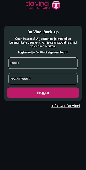 Da Vinci Salonsoftware back-up Screenshot 0