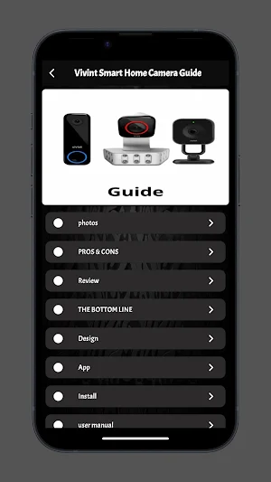 Vivint Smart Home Camera Guide Screenshot 2