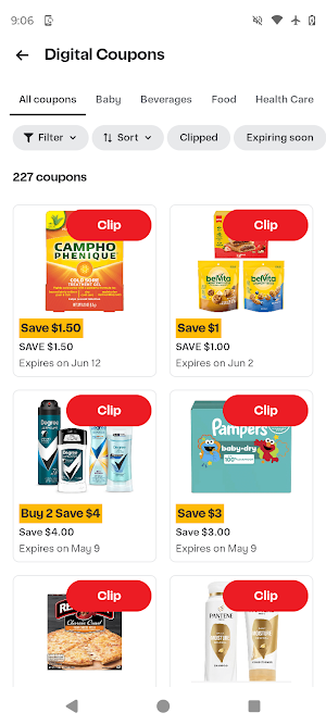 Goodsons Supermarkets Screenshot 1