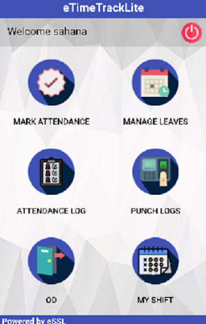 eSSL eTimeTrackLite Mobile App 2.0.4 Screenshot 2