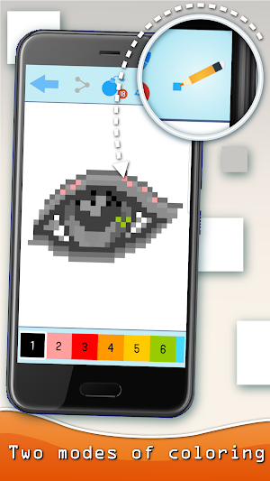 Pixyfy: pixel art, color by number, coloring games Screenshot 2