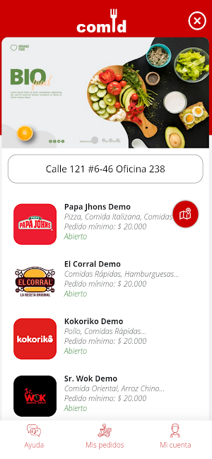 Comid Screenshot 1