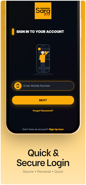 Sara777 - Online App Screenshot 2
