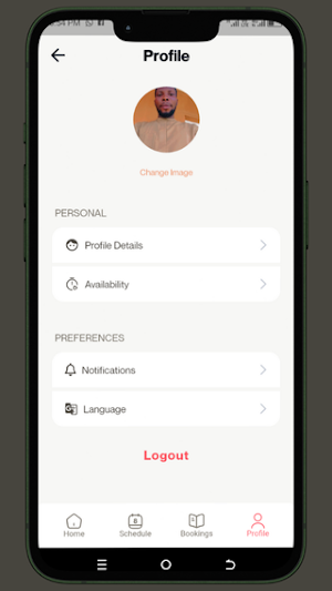 SwaySpa Technician Screenshot 1