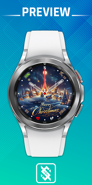 BFF45-Merry Christmas and Snow Screenshot 0