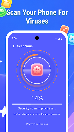 Cleaner Goal - Virus Scanner Screenshot 2