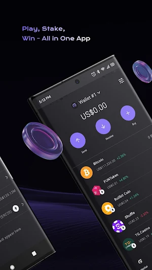 Gamblox: Crypto Casino Wallet Screenshot 2