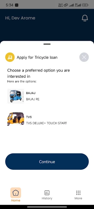 RoadRunner Mobility Finance Screenshot 3