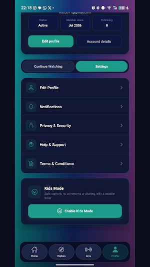 Vibe47 Screenshot 2