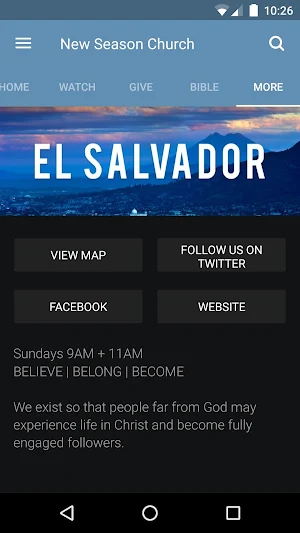 New Season Church Screenshot 2
