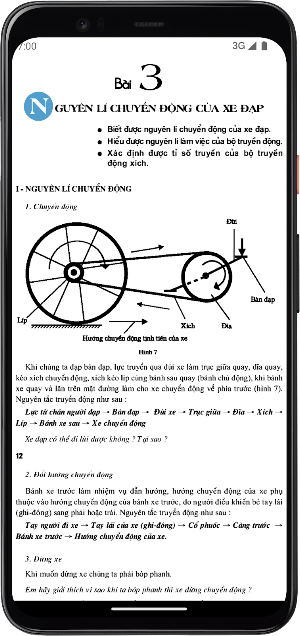 Công nghệ Lớp9 Sửa chữa xe đạp Screenshot 2
