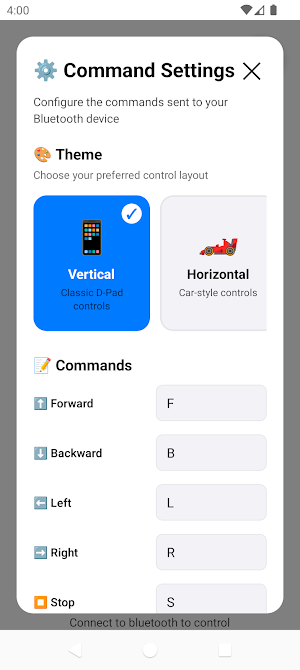 Bluetooth Car Controller Screenshot 2