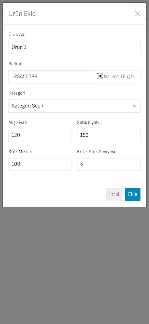 Akıllı Stok Takibi Screenshot 0