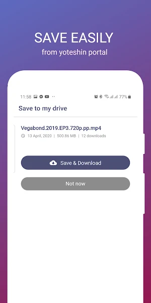 YoteShin Drive for TV Screenshot 1