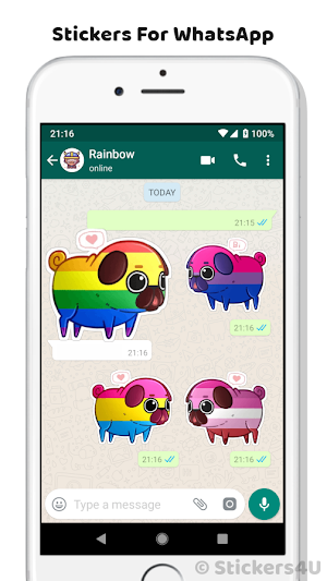 LGBT+ Pride Day Stickers Screenshot 2