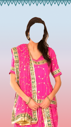 Rajasthani Woman Face Changer Screenshot 1