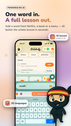 Palabrify: Learn Vocabulary Screenshot 0