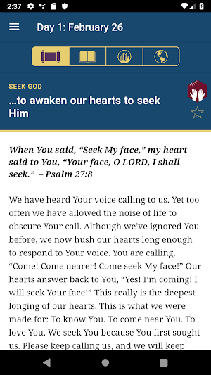 Seek God for the City 2020 Screenshot 1