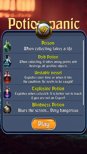 Potion Panic | Falling objects Screenshot 3