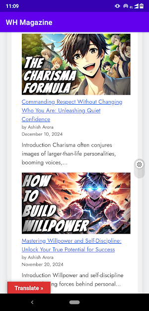 WH Magazine Screenshot 3
