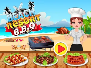 Beach Resort BBQ Chef Restaurant Screenshot 0