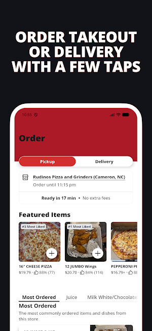 Rudinos Pizza and Grinders Screenshot 0