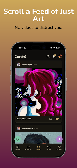Curate! Screenshot 0