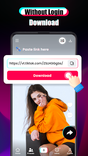 Video Downloader for TT Screenshot 1
