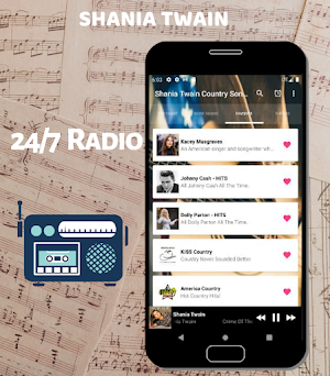 Shania Twain Radio Country. Screenshot 1
