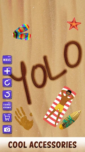 Sand Draw Sketch Pad - Creative Name Doodle Art Screenshot 1