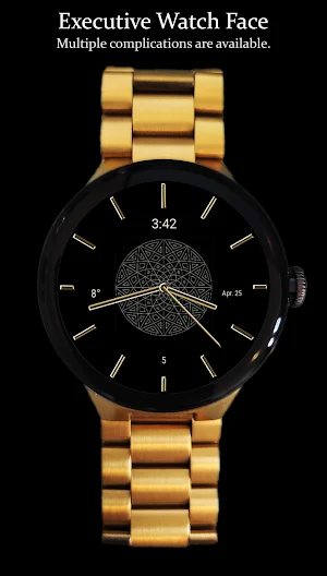 WFAM Exec. Analog Watch Face Screenshot 1