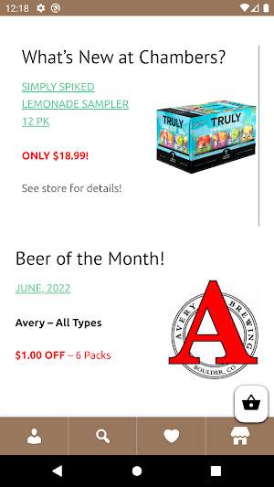 Chambers Wine & Liquor Screenshot 2